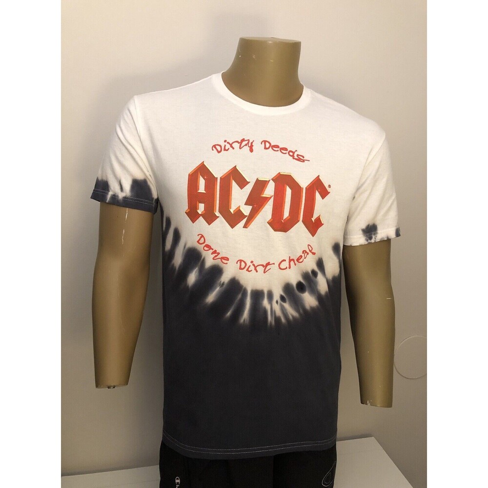 AC/DC T-shirt Dirty Deeds Done Dirt Cheap Medium Short Sleeve - New